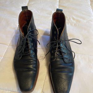 Black Mens half Boots